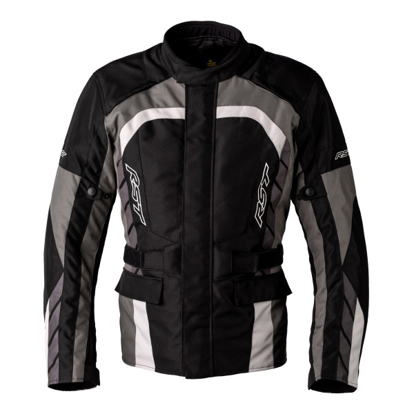 RST RST Alpha 5 CE Mens Textile Jacket Black/Grey